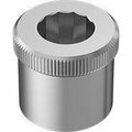 Bsc Preferred 18-8 Stainless Steel Socket Nut M4 x 0.70 mm Thread 90372A119